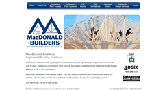 Desktop Screenshot of macdonaldbuilders.ca